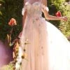 Formal Long Dress A1330 By Andrea And Leo -SIMPLY DRESS SALE a1330 blush 5