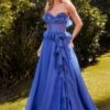 Formal Long Dress A1341 By Andrea And Leo -SIMPLY DRESS SALE a1341 blue