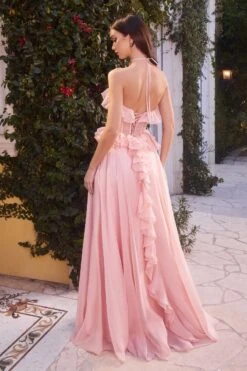 Formal Long Dress A1341 By Andrea And Leo -SIMPLY DRESS SALE a1341 blush 2