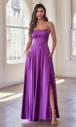 Formal Long Dress B8402 By Ladivine -SIMPLY DRESS SALE b8402 purple