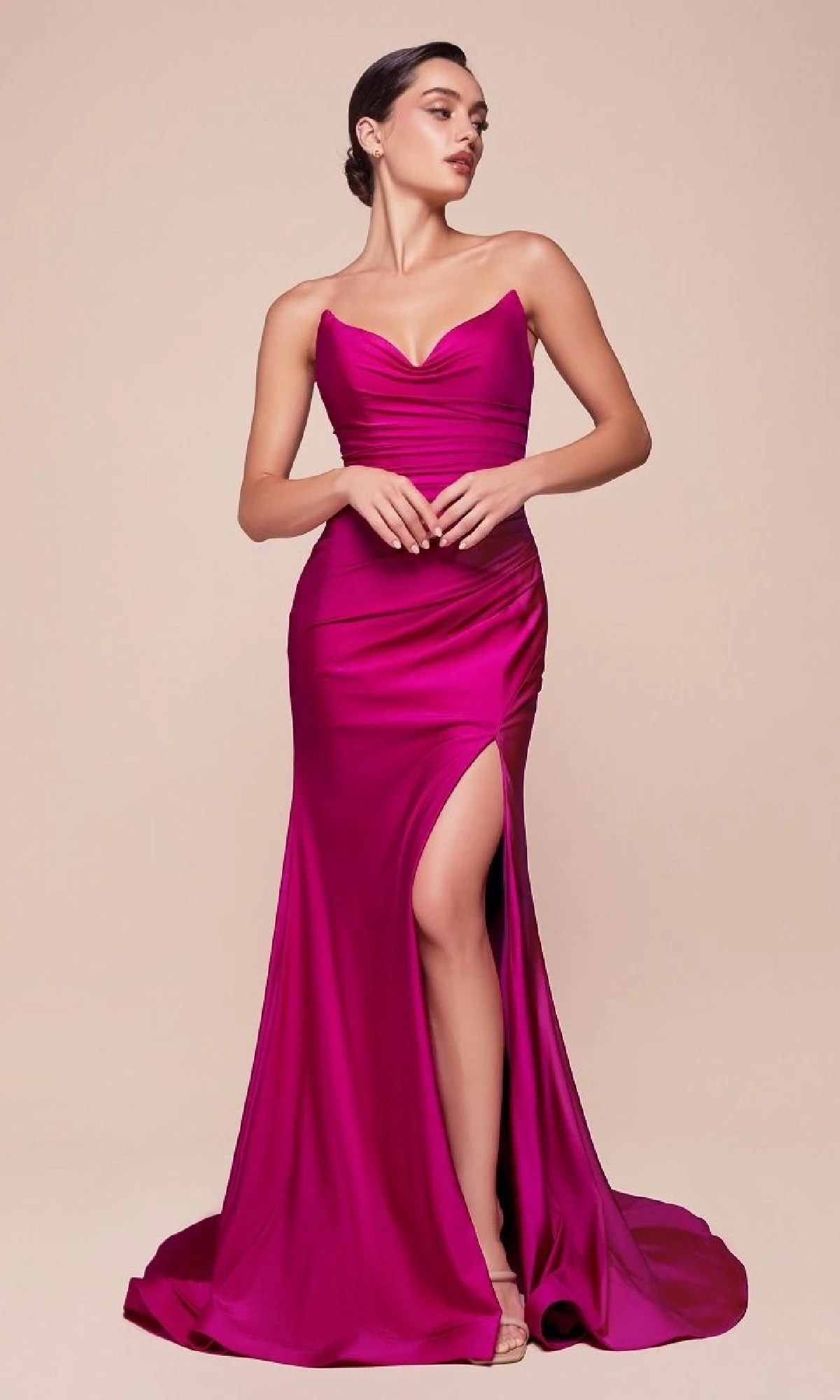 Ladivine Long Formal Dress CD791 11 Ladivine Long Formal Dress CD791 - Image 9