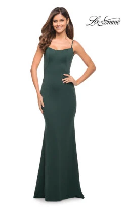 La Femme Long Simple Prom Dress With Scoop Back 14 La Femme Long Simple Prom Dress With Scoop Back -SIMPLY DRESS SALE emerald dress LF 22 30541 a