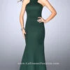 La Femme Open Back Long Prom Dress -SIMPLY DRESS SALE forest gre dress LF 24374 a