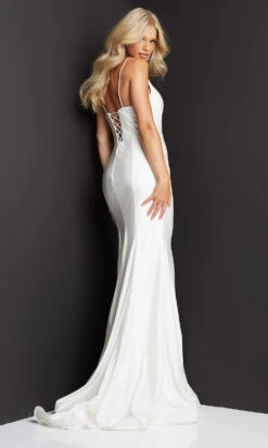Corset-Back JVN By Jovani Long Prom Dress -SIMPLY DRESS SALE ivory dress JO JVN 22 JVN07643 b